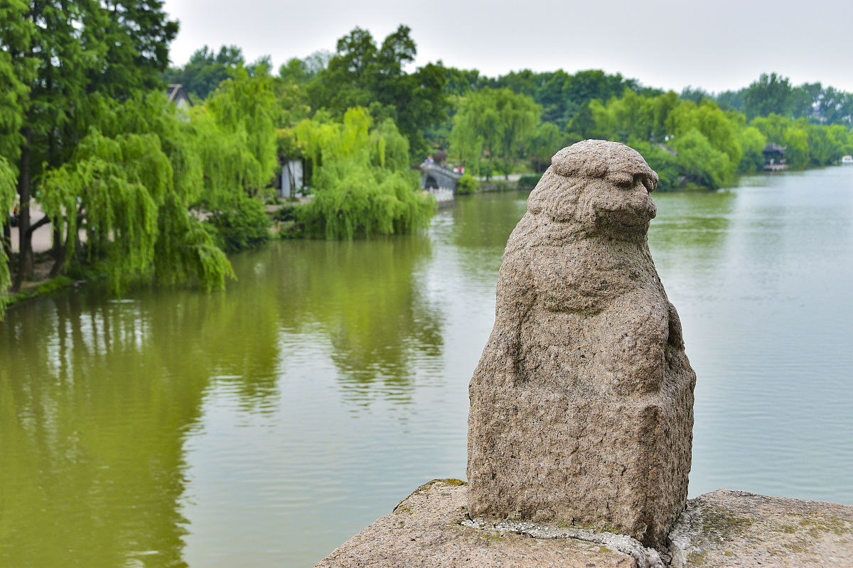 2019年6月24日,位于江苏省扬州市的瘦西湖景区,总面积2000亩,水上面积