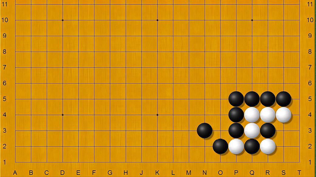 [图]《玄玄棋经》:二士争功势!黑先,如何杀掉白角?经典手筋!