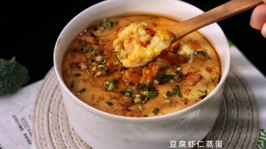 豆腐和虾仁的巧妙结合,再加上它,味道更佳鲜美,快学起来