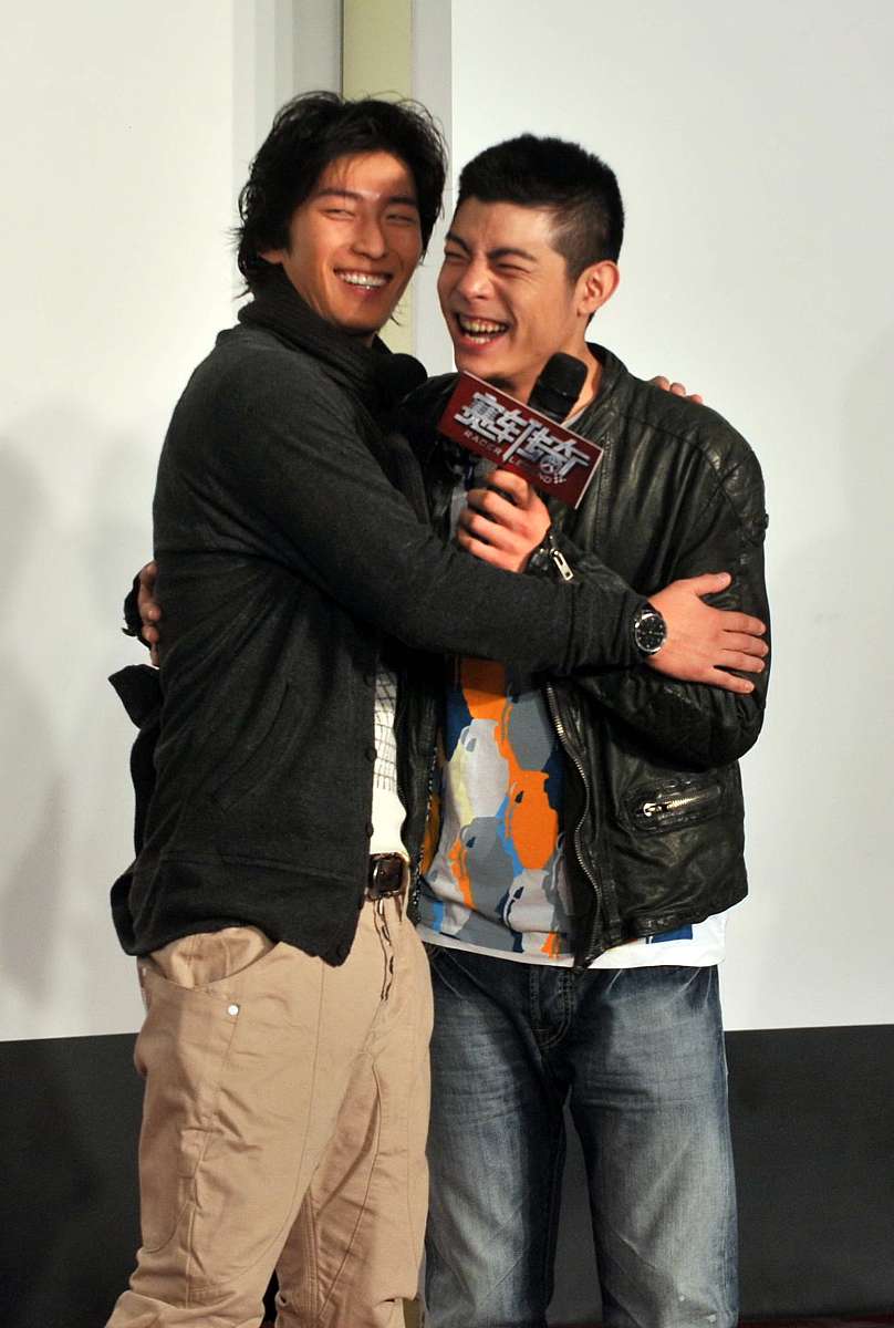 2011年10月29日,北京,<strong>电影</strong>《赛车传奇》预告片在京发布.