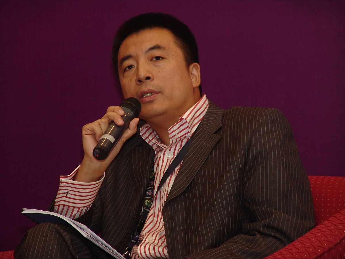 2005年<strong>8</strong>月23日,北京,天映娱乐有限公司高层召开新闻发布会.