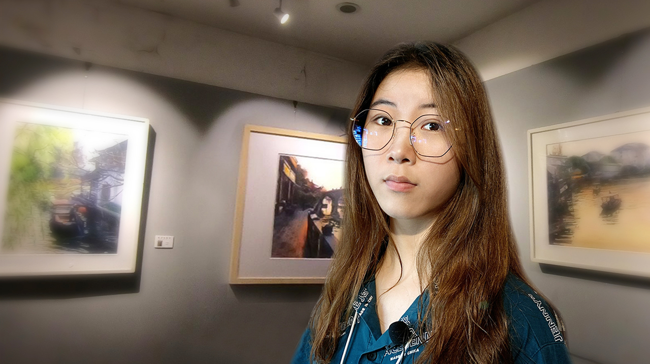 朱家角古镇:上海画家用水彩画记录老上海风貌,名声享誉海内外!