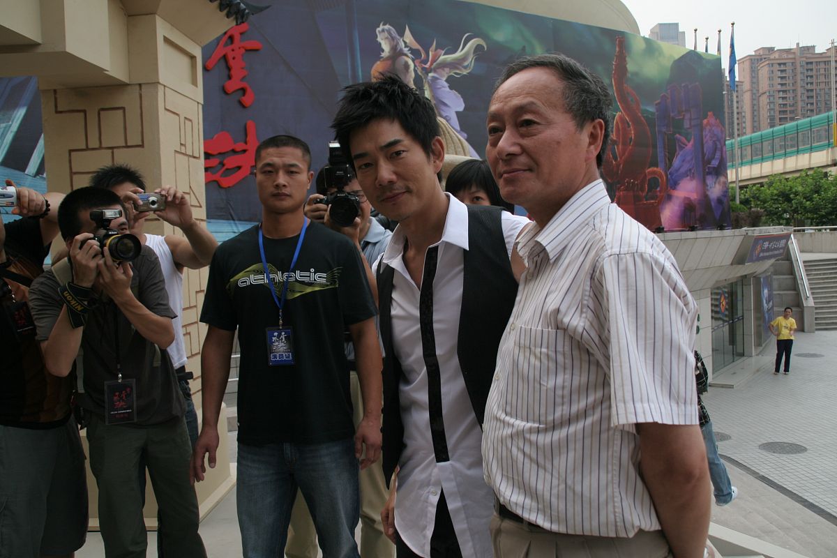 2008年7月16日,上海,动画电影《风云决》上海举办全球首映典礼.任贤齐