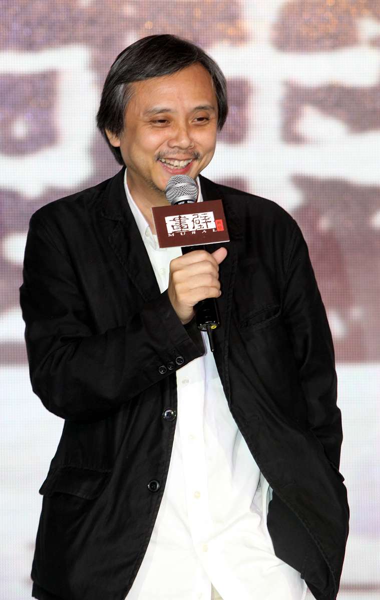2011年9月27日,上海,电影《画壁》发布会举行.***_***陈嘉上+++_+++画