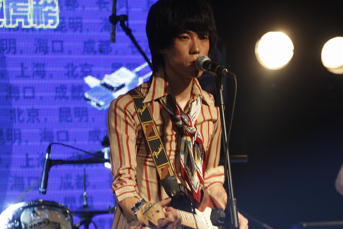 2011年7月31日,北京,由某牌子啤酒主办的"虎啤跨艺界乐队龙虎榜"第二