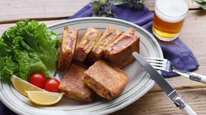 咸牛肉土豆三明治的制作方法,外层酥脆可口,里面热乎浓郁,好吃