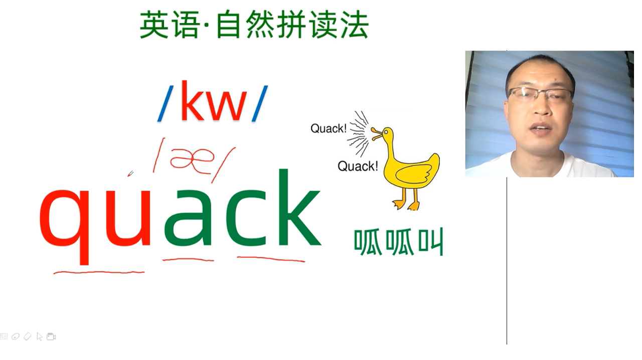 英语自然拼读法入门50讲:字母qu的单词有哪些?怎么发音呢?