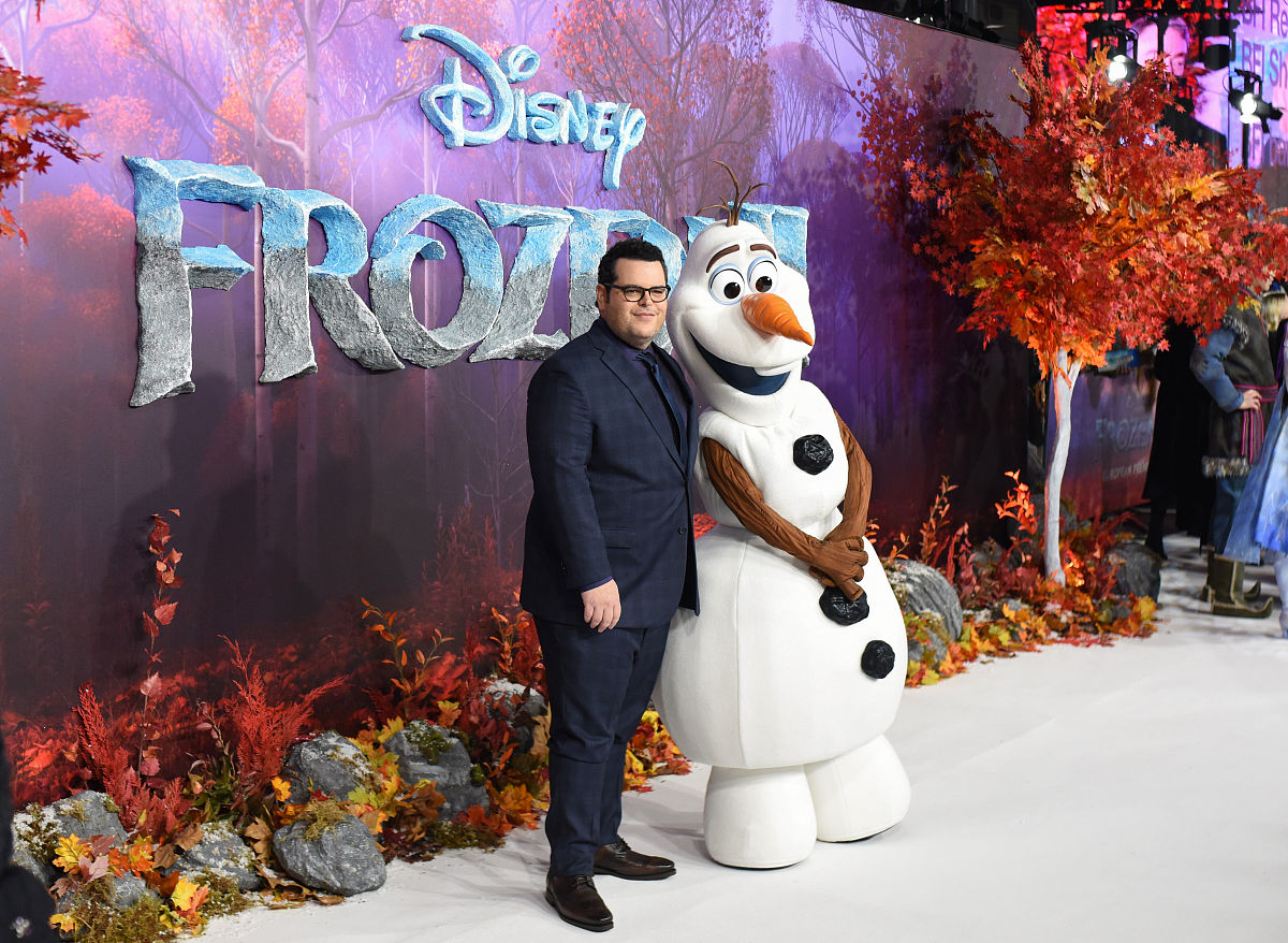 当地时间2019年11月17日,英国伦敦,动画电影《冰雪奇缘2》(frozen ii)