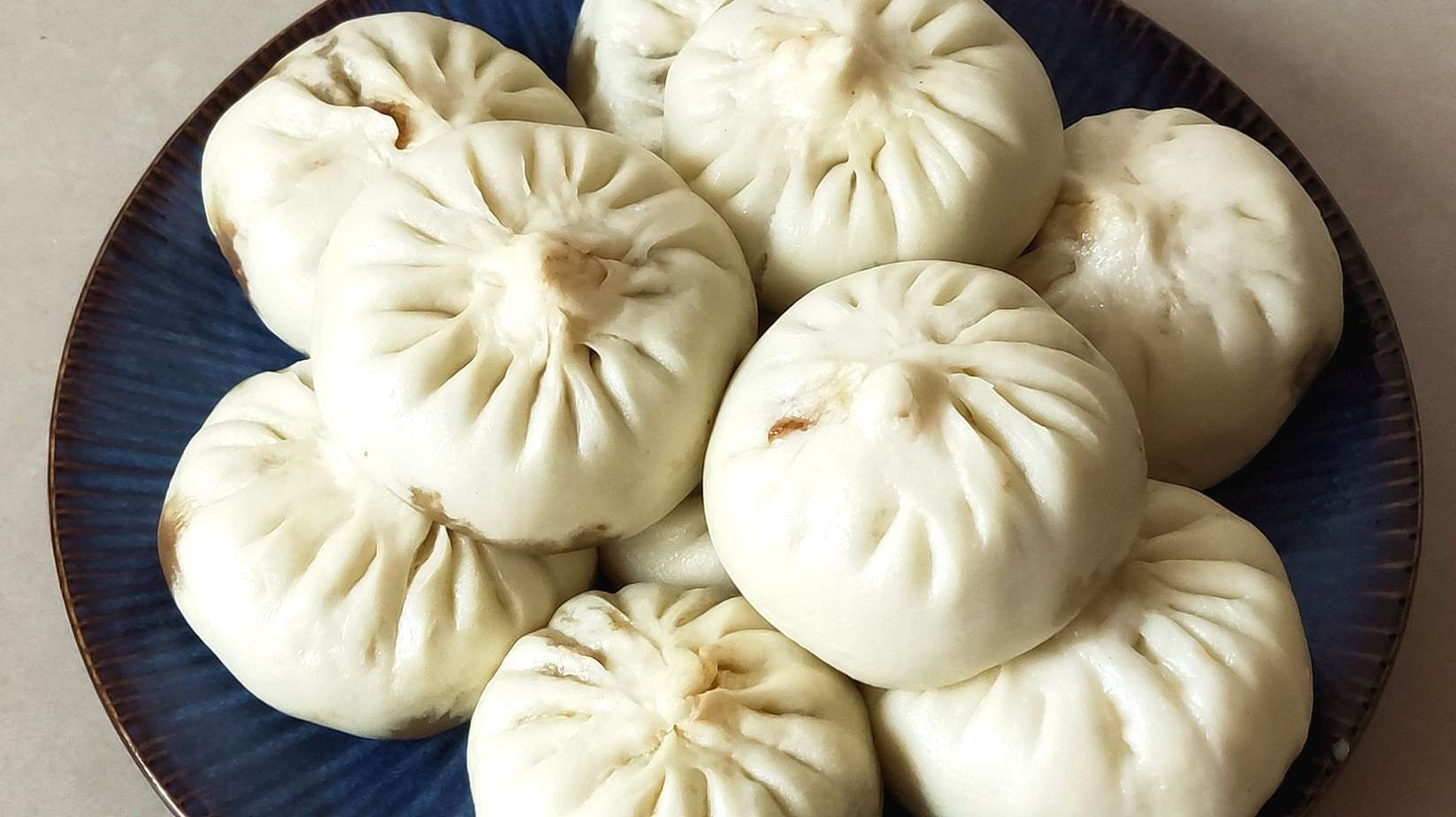 酱肉包这样做,包子又大又白蓬松暄软,不塌陷不回缩,酱香浓郁  