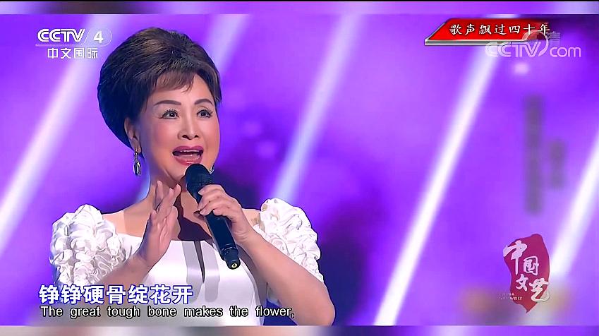 [图]歌声飘过40年:李谷一经典歌曲《绒花》真心好听!送给大家