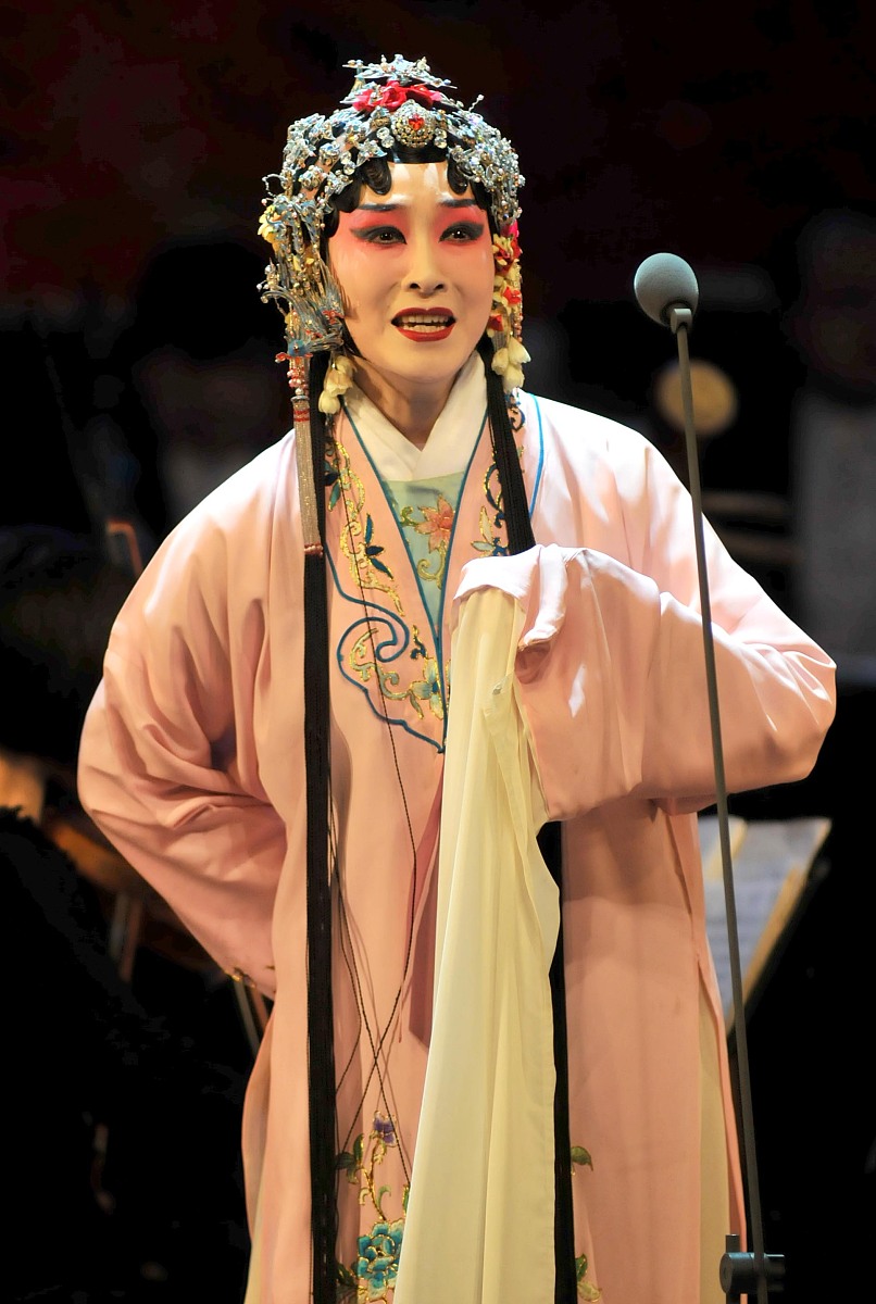 2010年2月28日,优秀青年扬剧演员李霞亮相南京戏曲名家名段交响音乐会