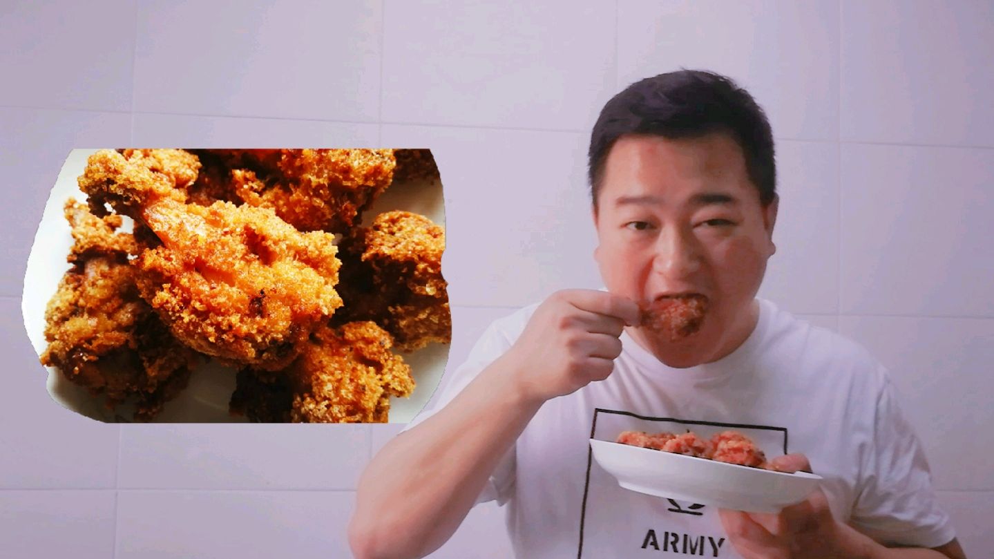 美味好吃的香酥炸鸡腿