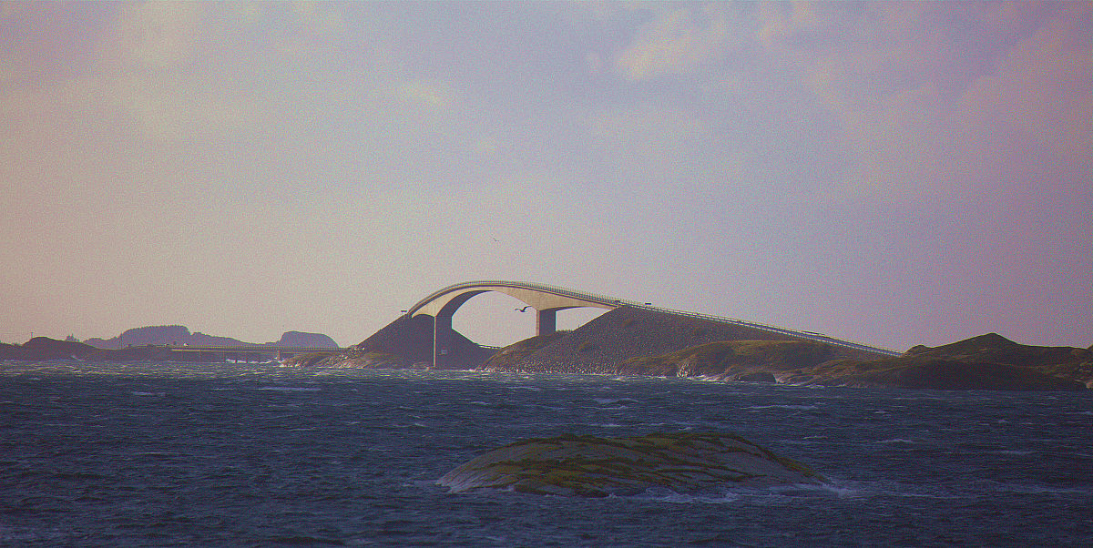 2014年09月28日,挪威,阿尔法罗密欧,大西洋之路,全名"大西洋海滨公路"