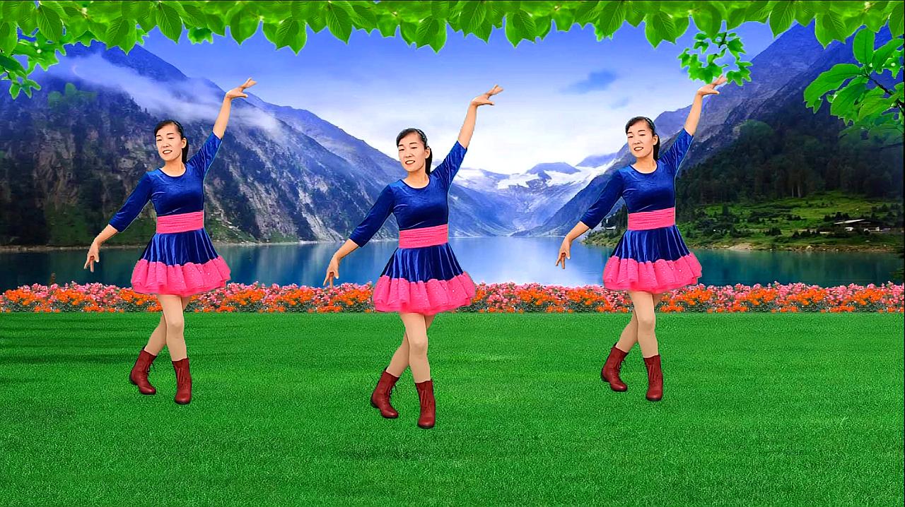网热流行广场舞《吉祥》藏族歌曲,动感大气,24步简单易学