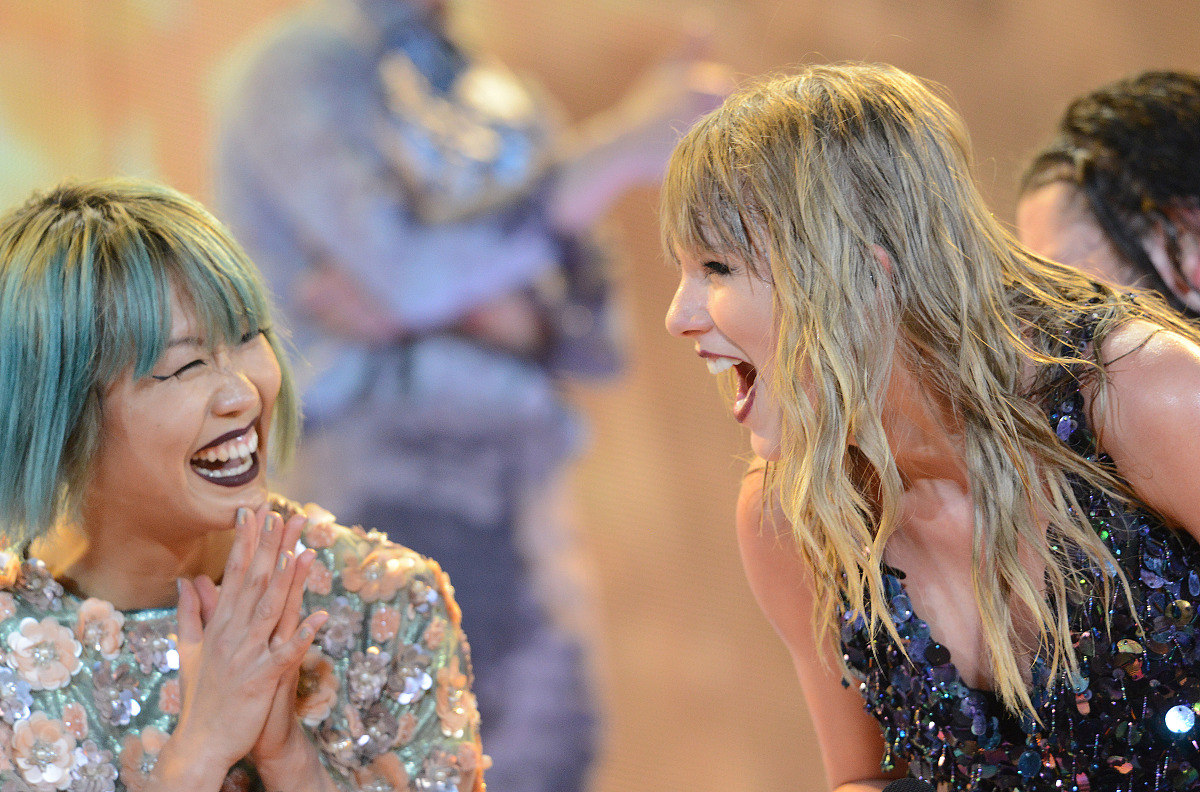 当地时间2018年6月9日,英国曼彻斯特,泰勒·斯威夫特( taylor swift)