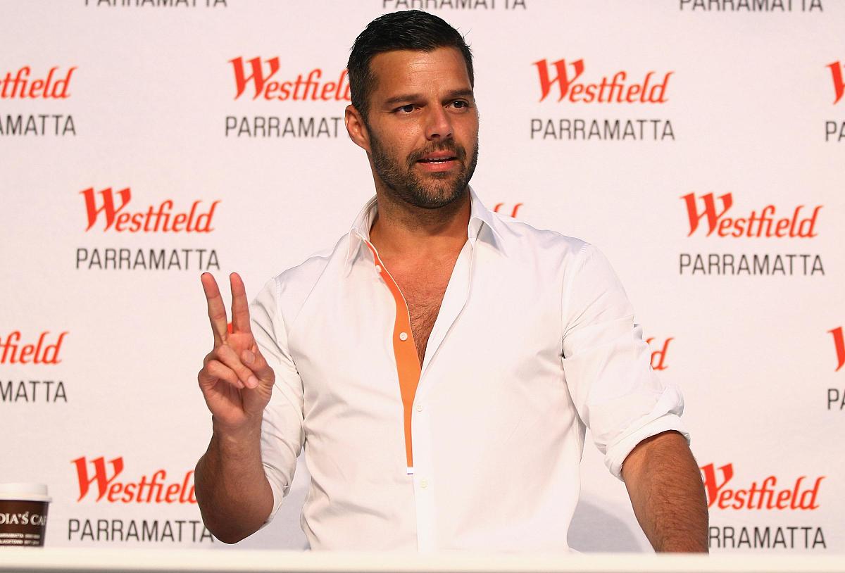 2013年5月10日讯,悉尼,当地时间5月9日,瑞奇·马丁(ricky martin)出席