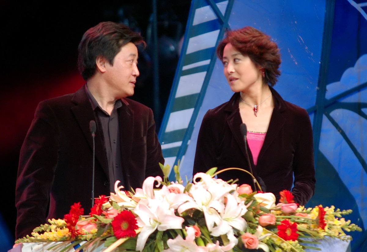 2008年2月23日,北京,首届中国职场女性榜样颁奖盛典举行.开奖嘉宾 赵