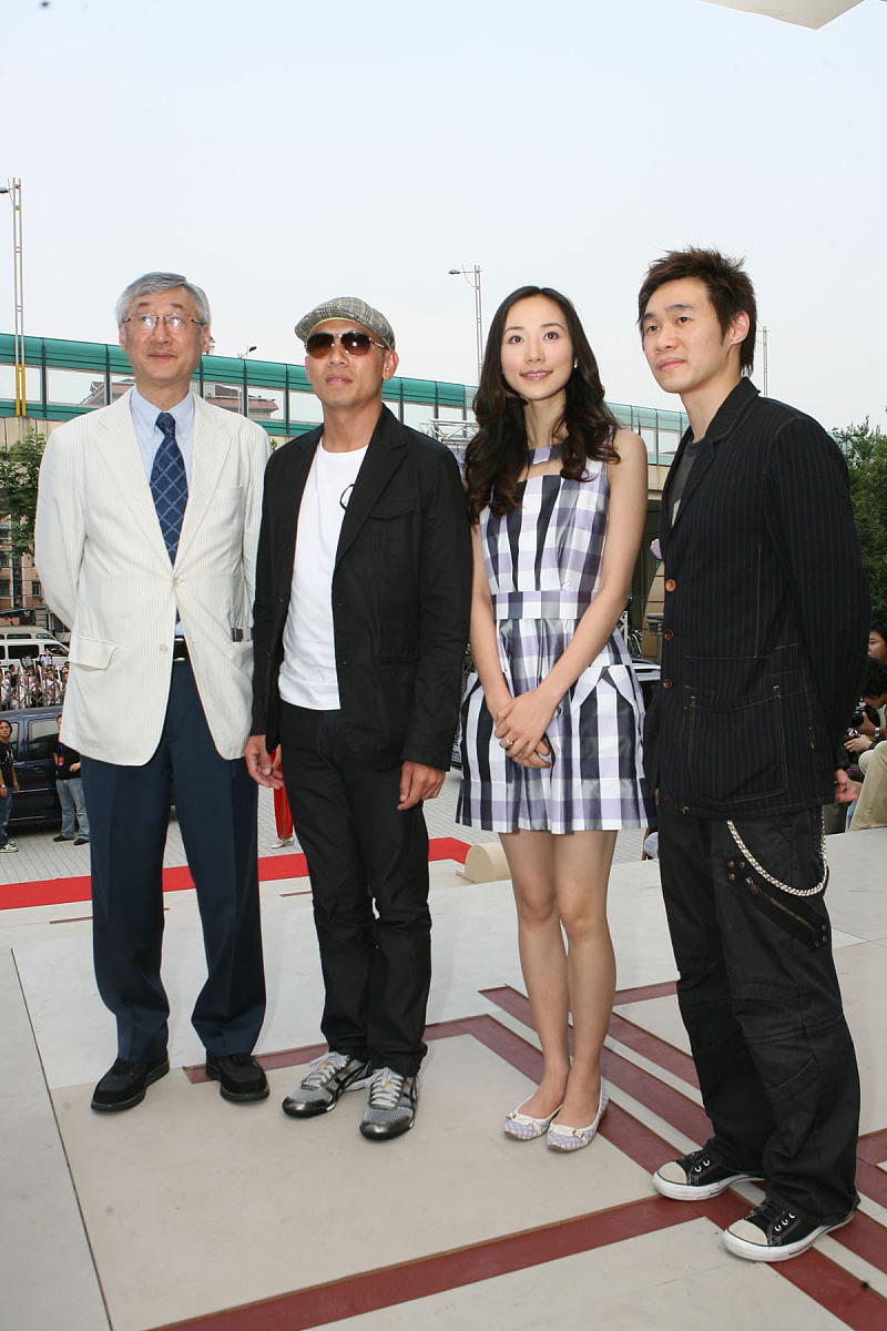 2008年7月16日,上海,动画电影《风云决》上海举办全球首映典礼. 林超