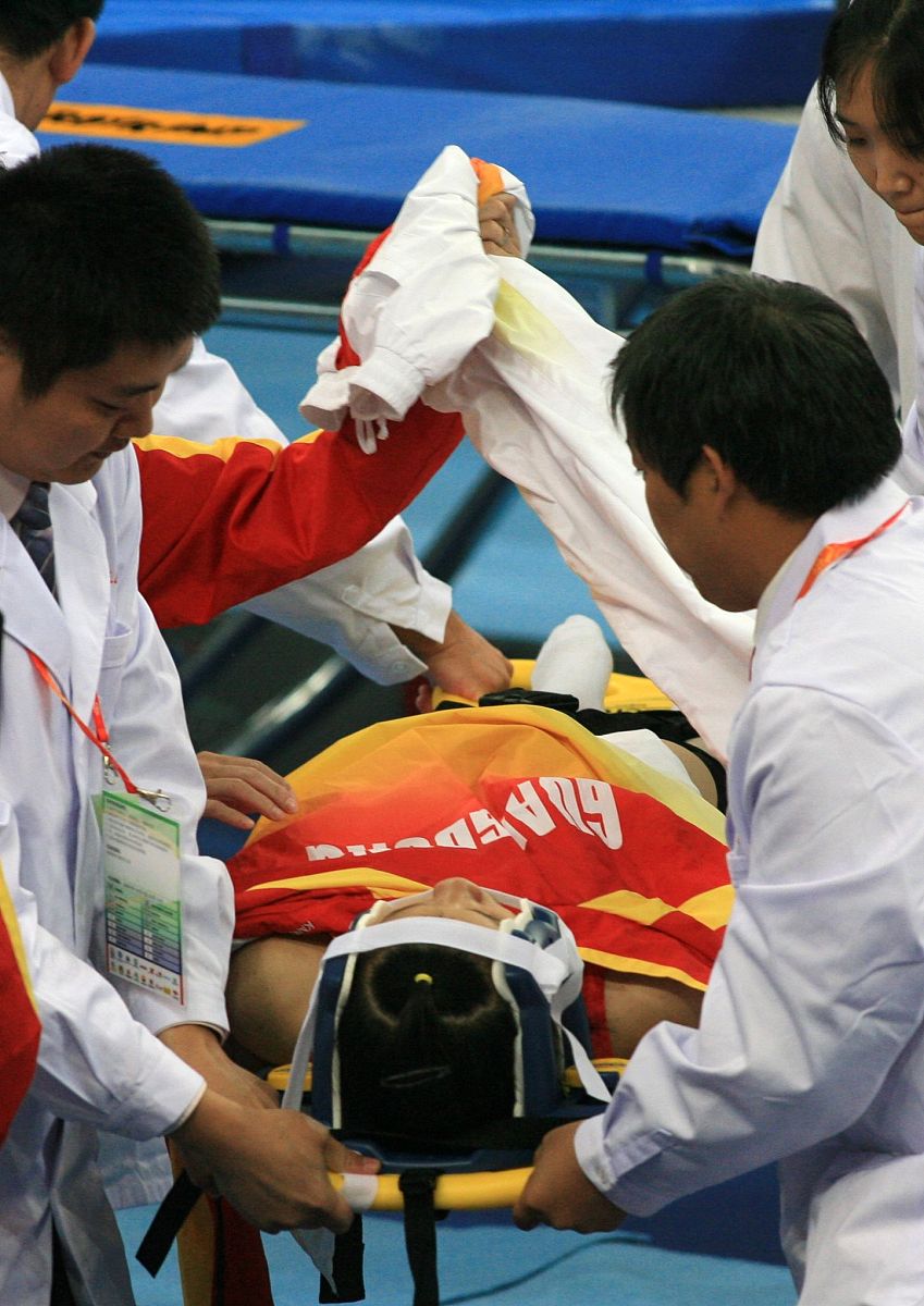 ***_***2009年10月13日,中国济南,09全运会蹦床女团决赛,广东选手吴楚