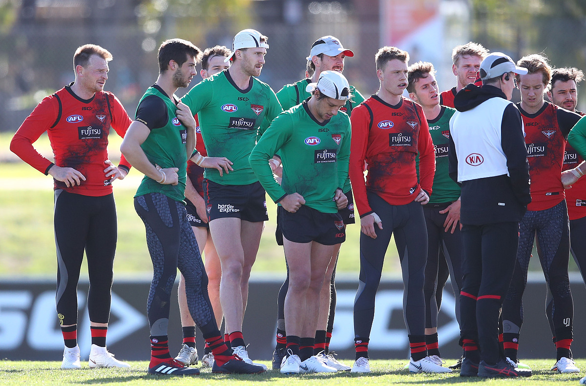 me<strong>l</strong>bourne, australia - august 07:  brendon goddard (l) of the