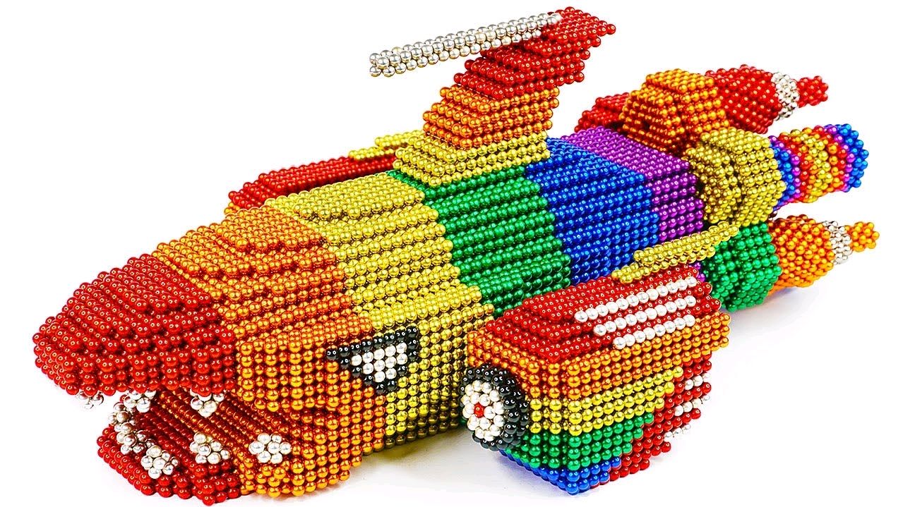 用巴克球DIY酷炫鲨鱼宇宙飞船,只需简单几步