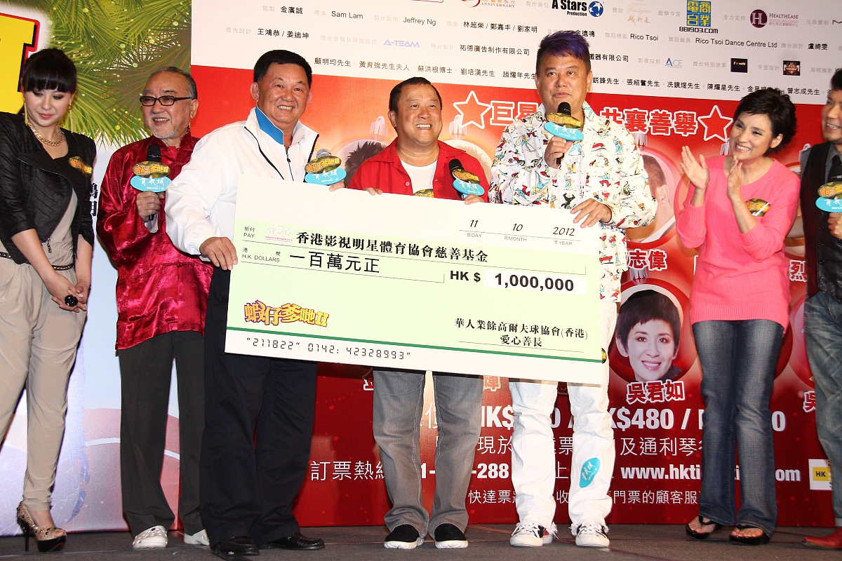 2012年10月11日,香港,《虾仔爹?o音乐舞台剧ii》记者会.***_***曾志伟