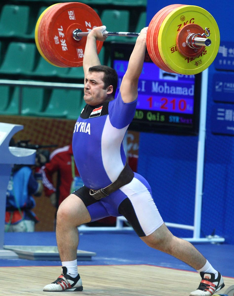 举重奥运三连冠