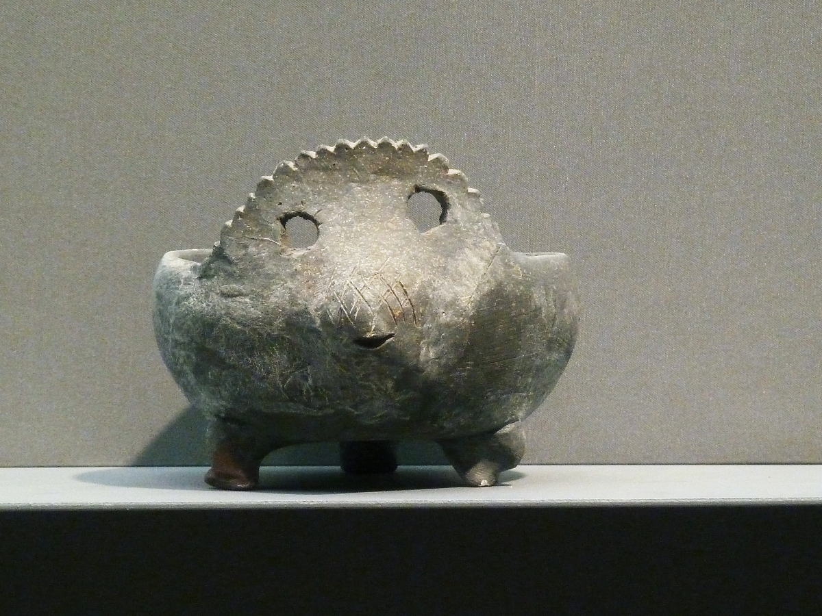 ***_***2014年1月5日,南京博物院历史馆,新石器时代造型有如《长江七