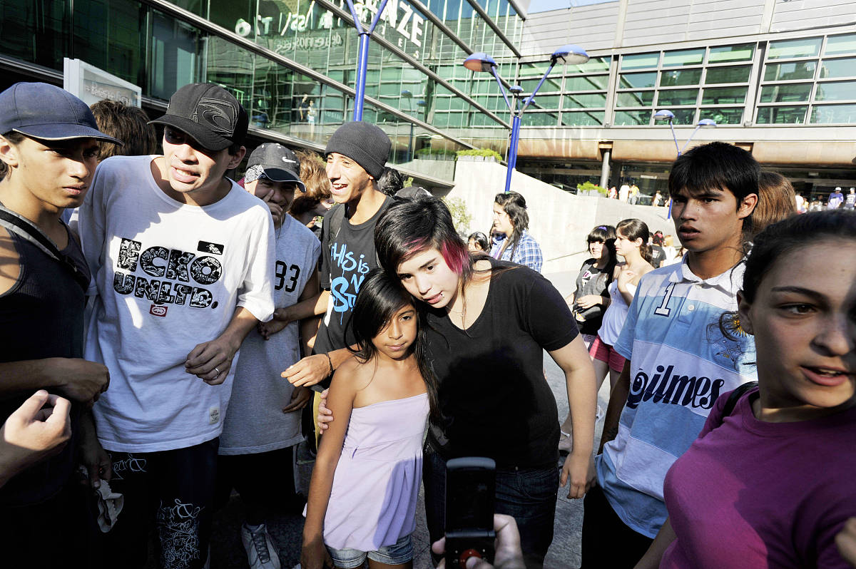 2009年2月8日,阿根廷布宜诺斯艾利斯,17岁的阿根廷