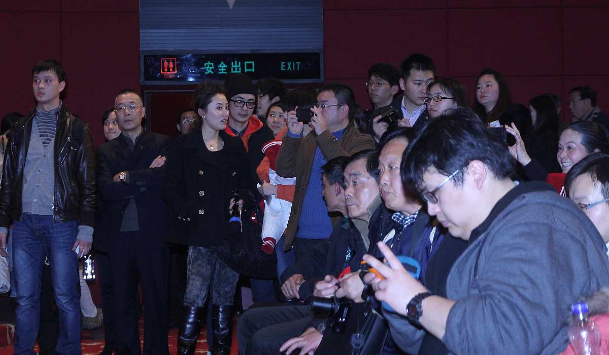 2013年1月20日,上海,电影《一代宗师》宣传.***_***王家卫+++_+++一代