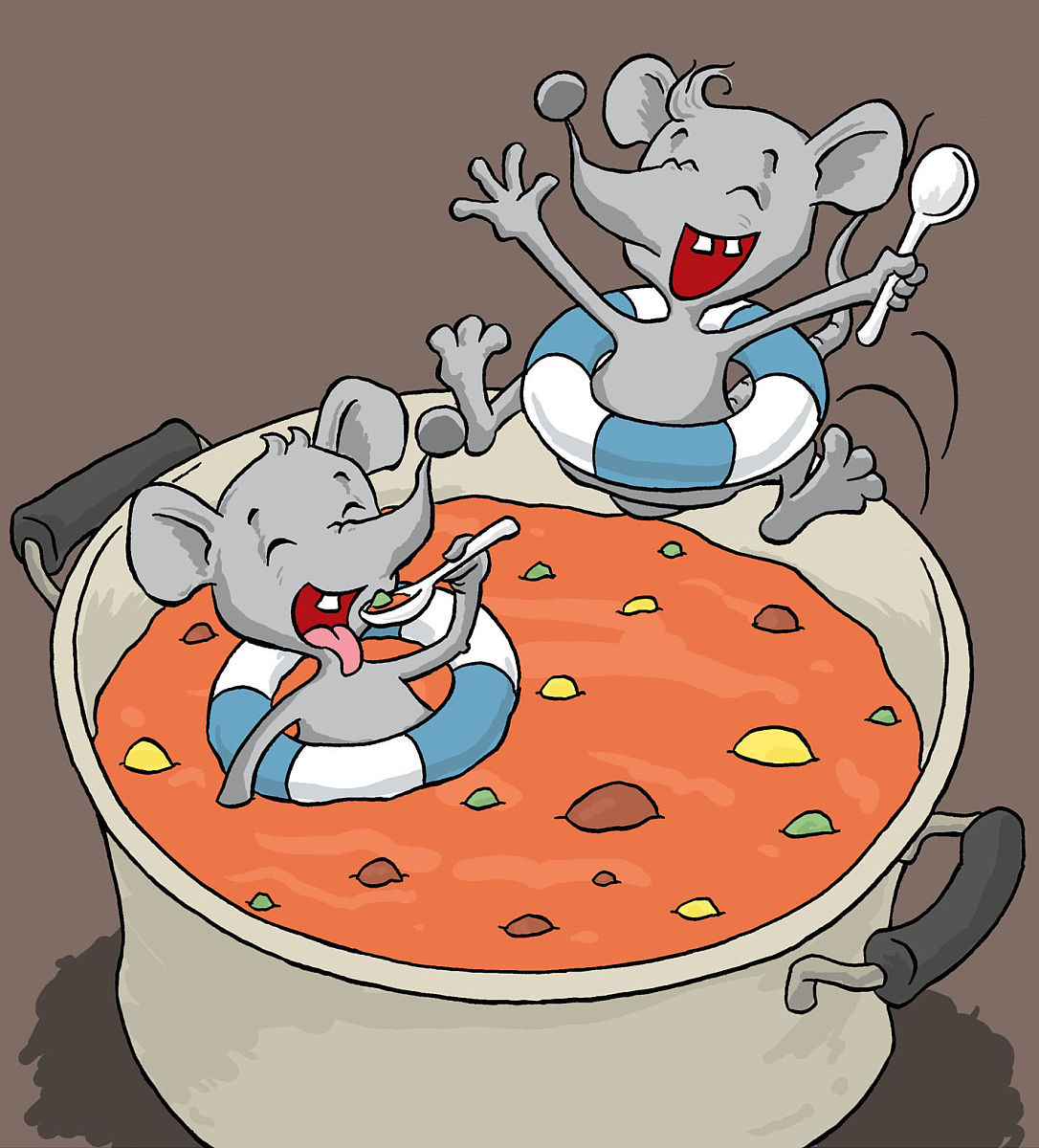 贪心老鼠的悲惨结局：偷油油罐溺亡