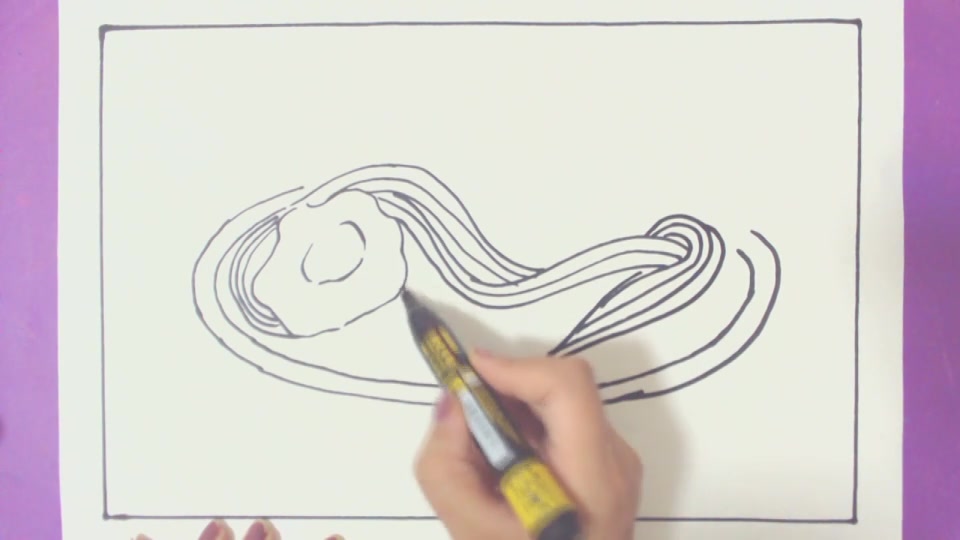 简笔画创意面条轻松上手