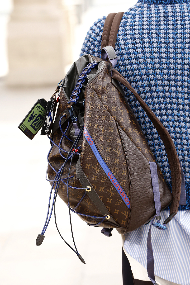 2018春夏巴黎男装周:louis vuitton 品牌秀场