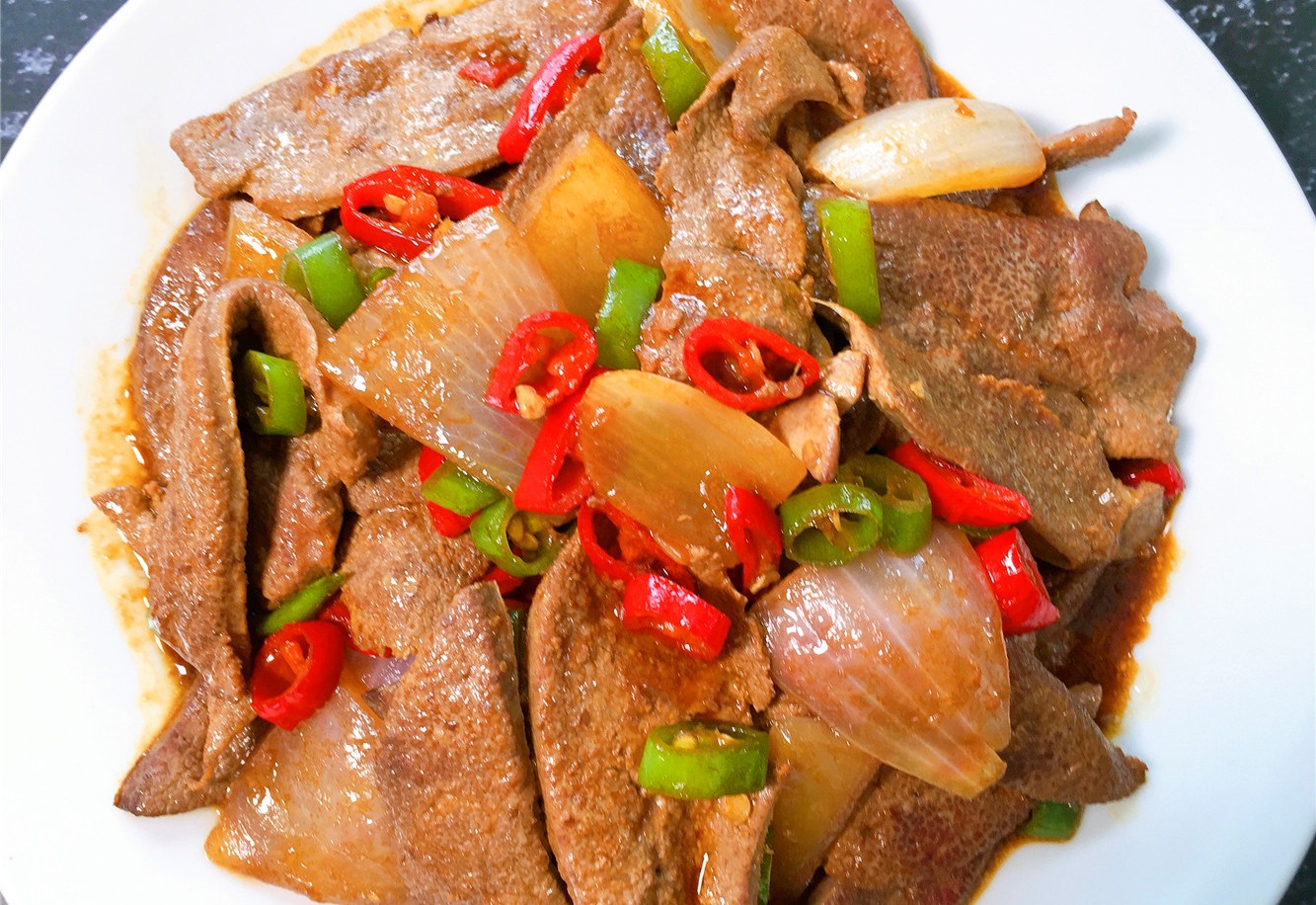 饭店里猪肝为什么好吃?原来好吃有诀窍,这样做滑嫩又不腥!