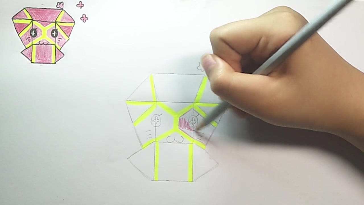 《机器人争霸》儿童手绘简笔画之机器人能量爆炸