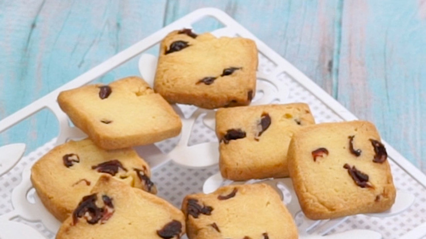 香甜酥脆的蔓越莓饼干,零失败的做法,又是下午茶的人气甜点