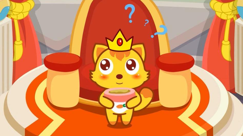 猫小帅故事:一个孩子种出了漂亮的花朵,当上了国王!