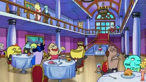 生日蛋糕:海绵宝宝10季