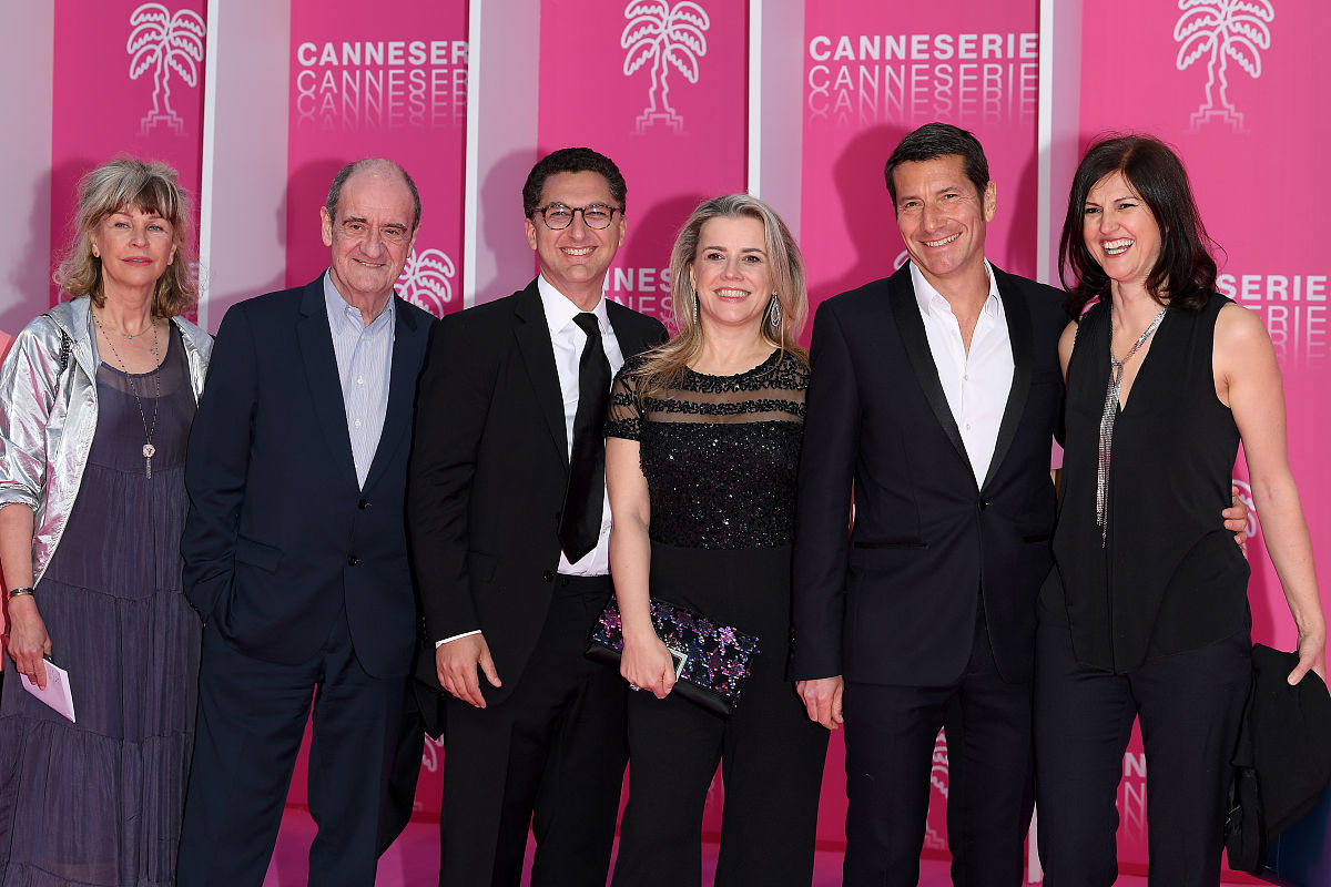当地时间2019年4月5日,法国戛纳,第二届戛纳电视剧节开幕红毯.cannes,