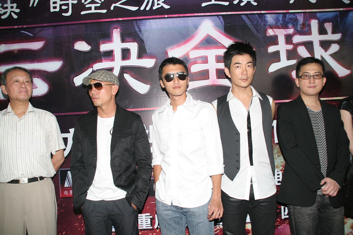2008年7月16日,上海,动画电影《风云决》上海举办全球首映典礼.童自荣