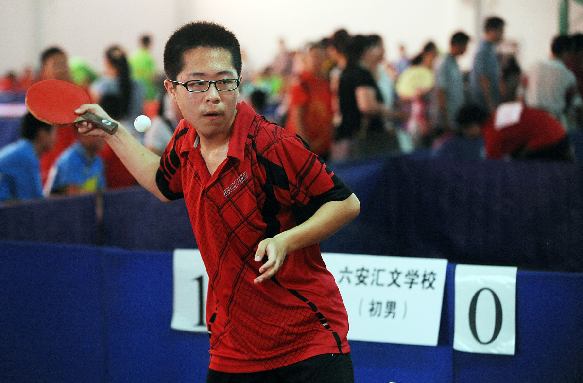 安徽省乒乓球赛事组织与实施