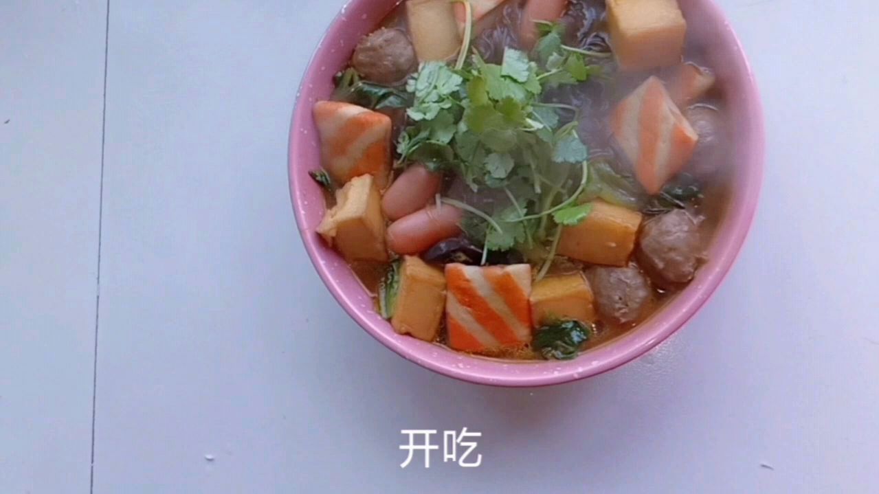 简单易做家常版麻辣烫