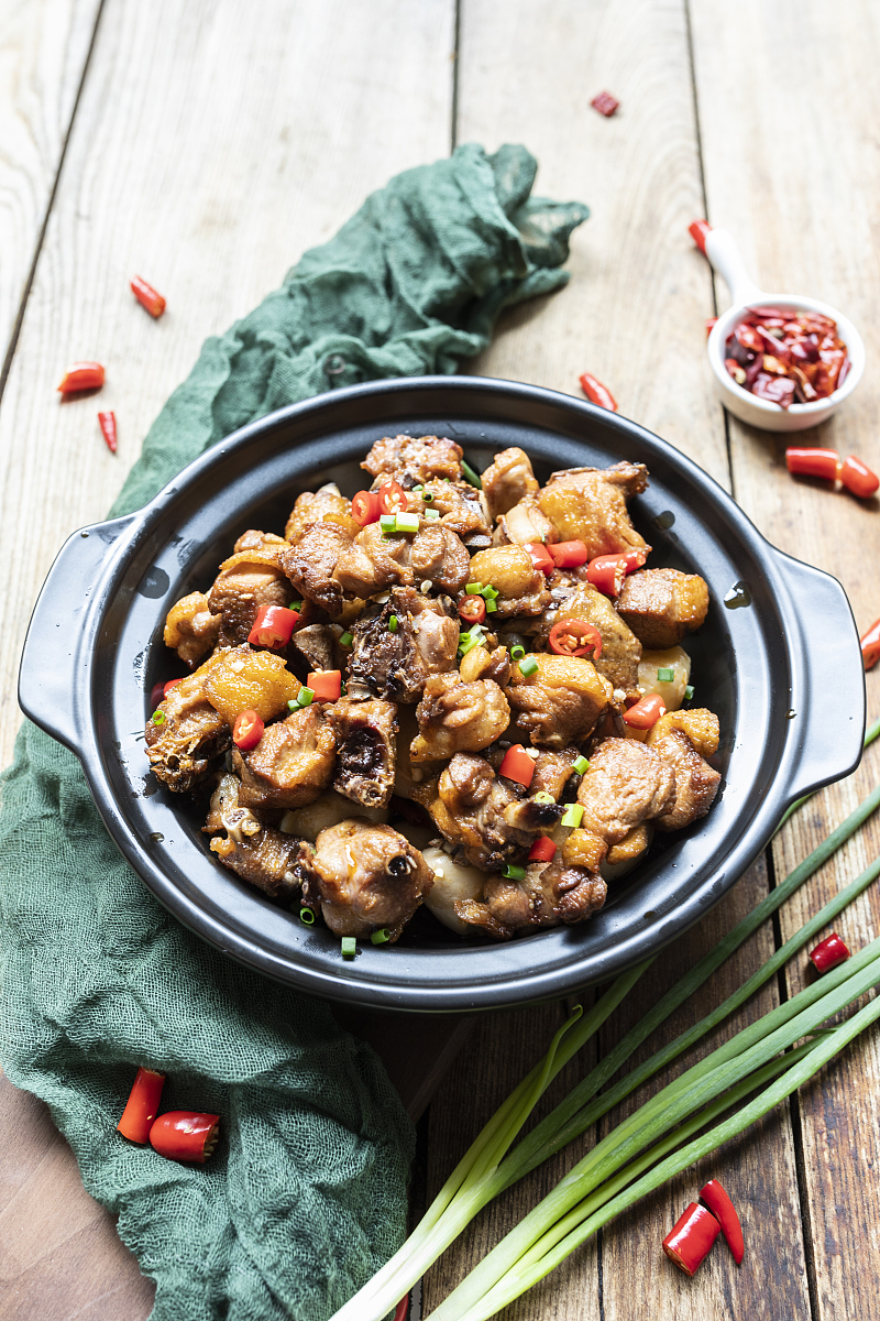 生成石锅泡泡鸡的外卖好评90字