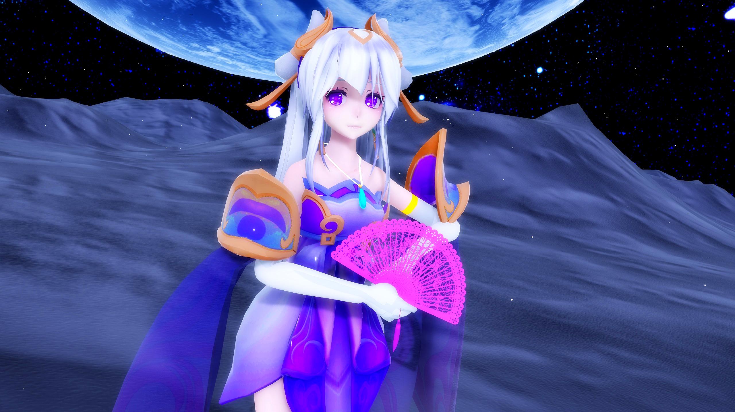 [图][MMD]遗世蒹葭(弱音HAKU)