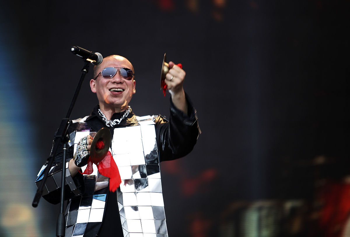 2014年5月31日,成都,草莓音乐节首次登陆成都. 二手玫瑰.