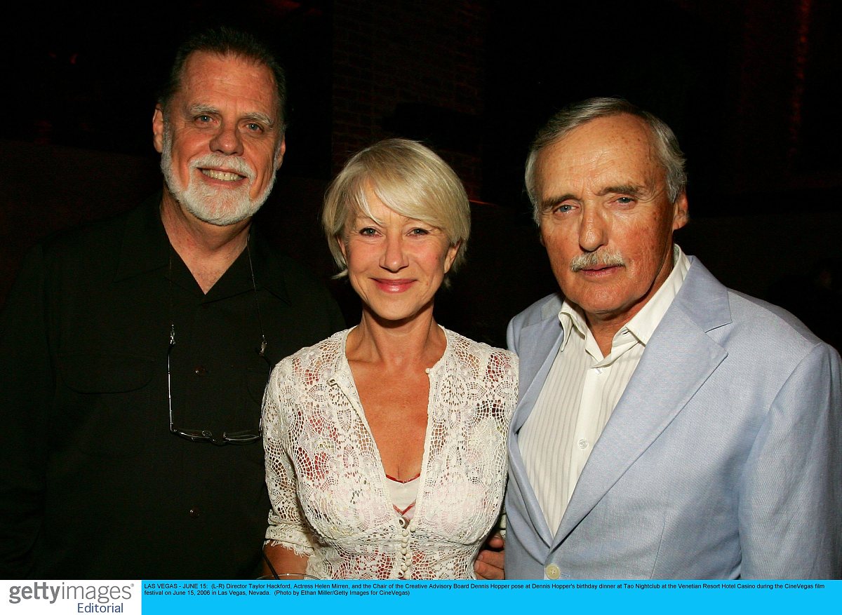 las vegas - june 15:  (l-r) director taylor hackford, actress he