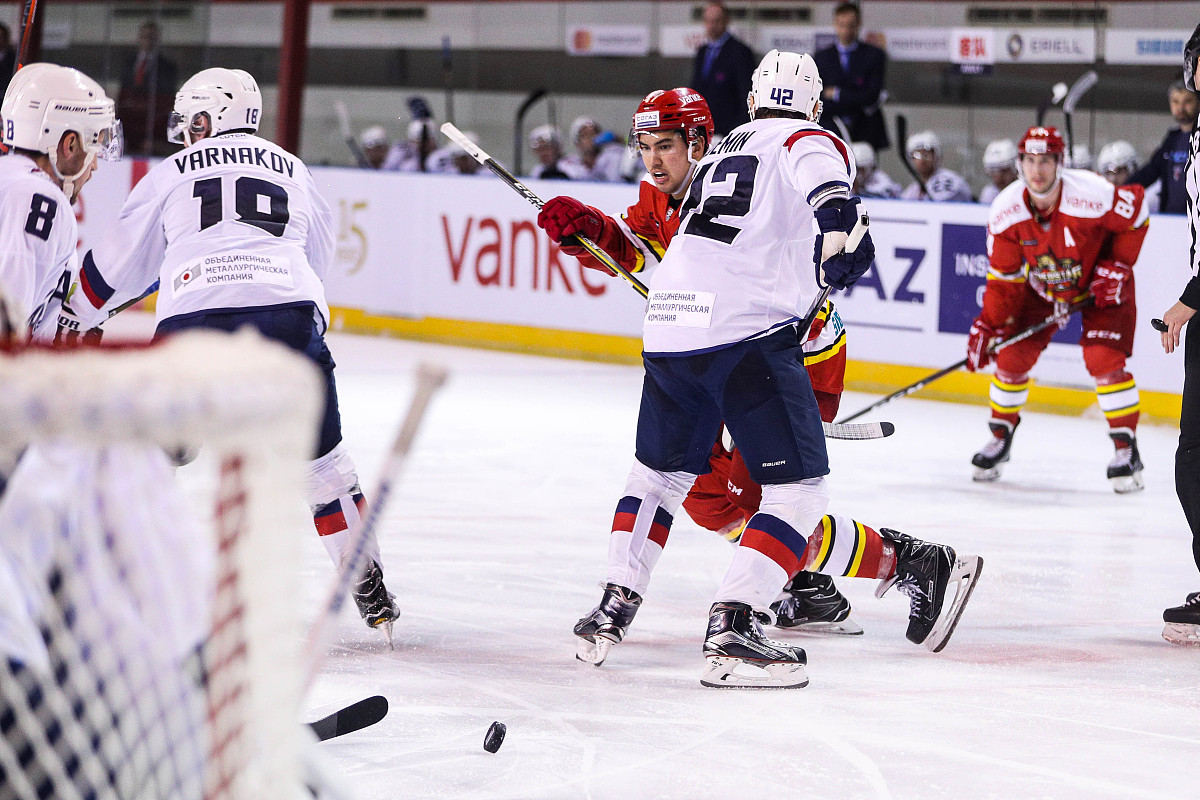 18/19khl:北京昆仑鸿星vs下诺夫戈德罗鱼雷