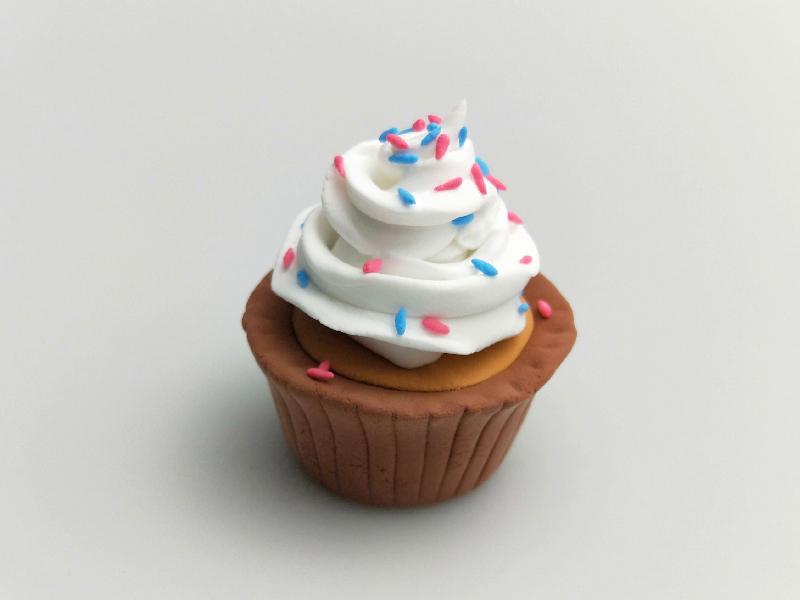 超轻粘土小蛋糕送给朋友