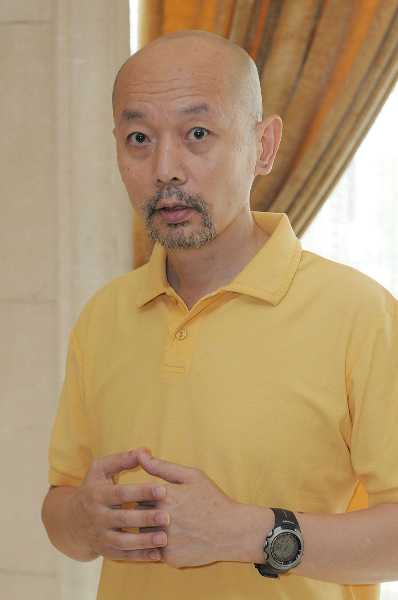2009年7月1日,北京,电影《气喘吁吁》海报揭幕及官网启动仪式正式举办