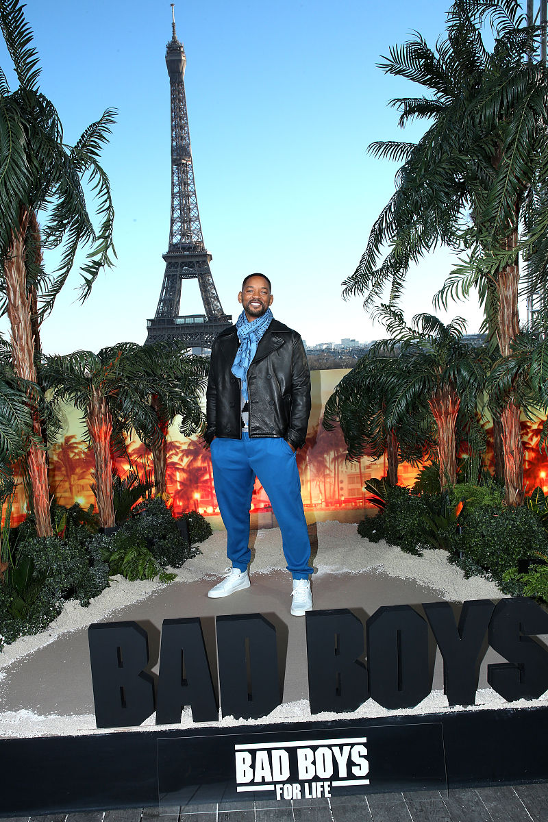 当地时间2020年1月6日,法国巴黎,明星出席电影《绝地战警3》(bad boys
